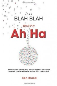 Book cover shot for "Less Blah Blah More Ah Ha"