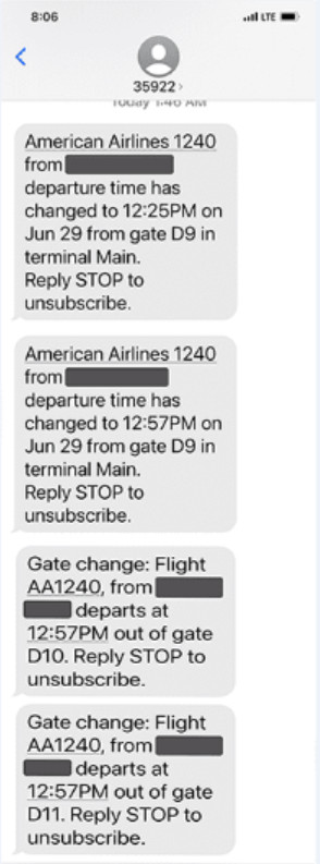 Airlines New Bait & Switch Scheduling-I'm Talking About You