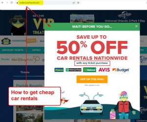 50% off car rental